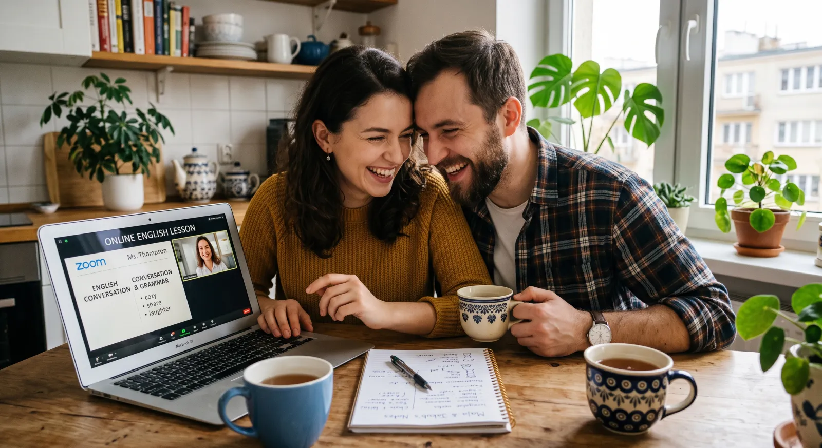 Zajęcia w duecie — lekcja online w Talk o'clock